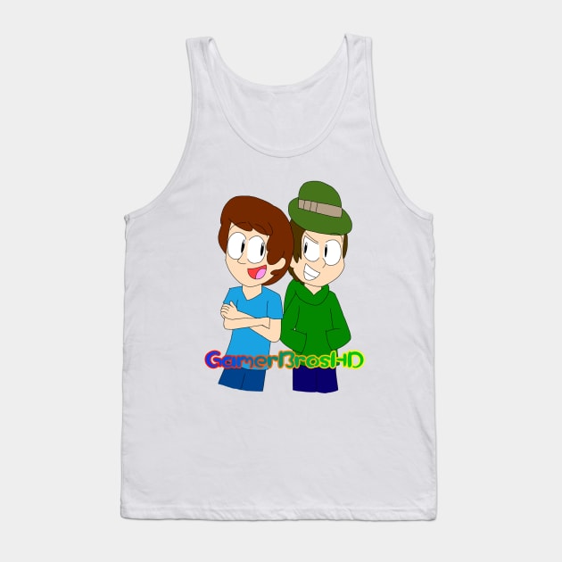 GamerBros Logo 2019 Tank Top by GamerBrosHD